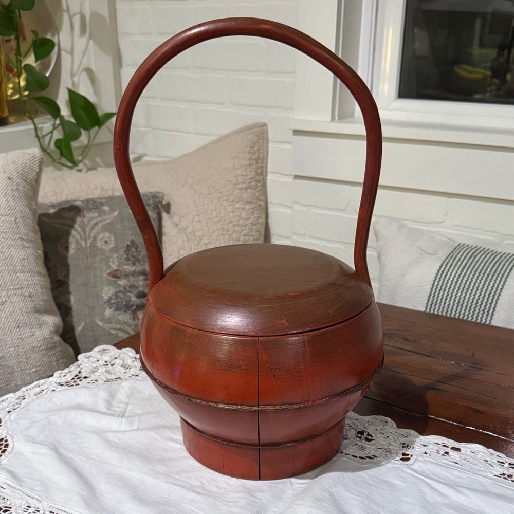 Antique Chinese Wedding Basket
